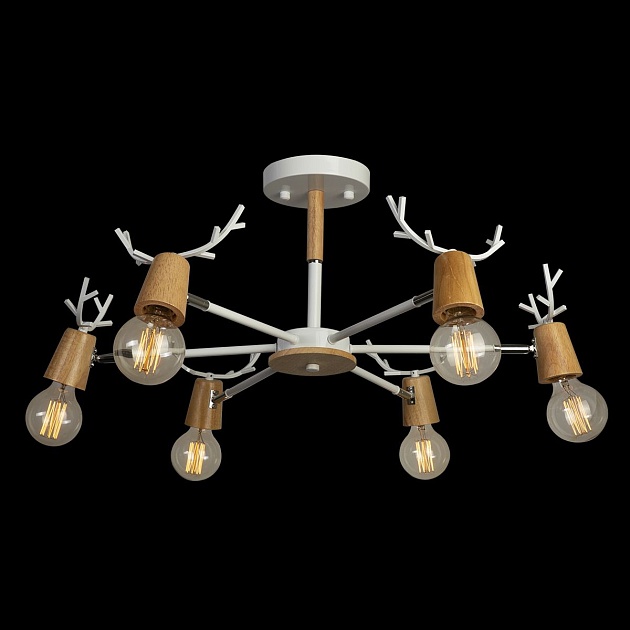 Потолочная люстра Loft IT Sven 10024/6 White изображение 4 Потолочная люстра Loft IT Sven 10024/6 White Фото № 4