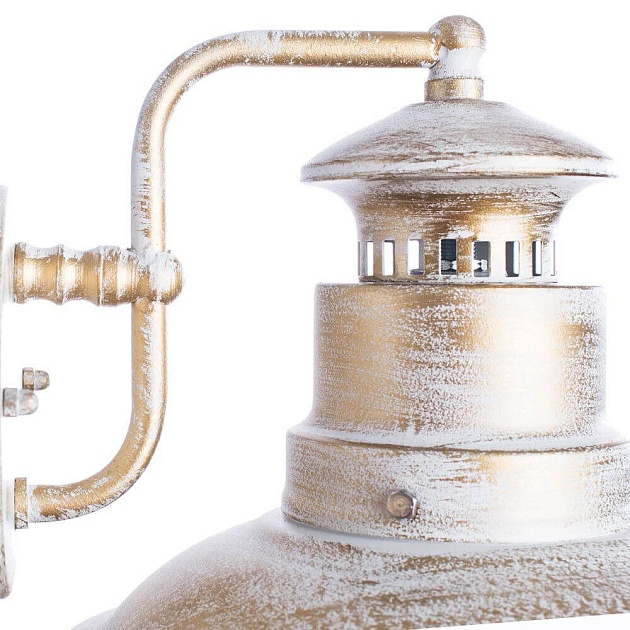 Уличный настенный светильник Arte Lamp Amsterdam A1523AL-1WG Фото № 2