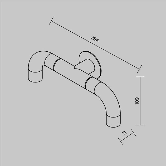 Бра Maytoni Outdoor O477WL-L4GF3K Фото № 2