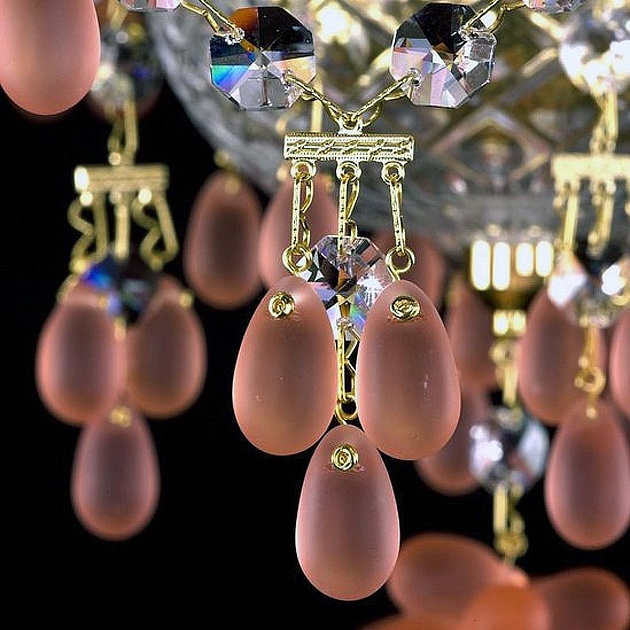 Подвесная люстра Artglass Rosana VIII. VIno Rozalin Фото № 2