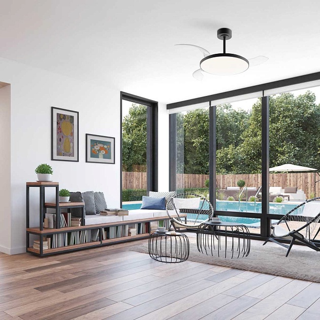 Люстра-вентилятор Mantra SLIM FAN 9055 Фото № 6