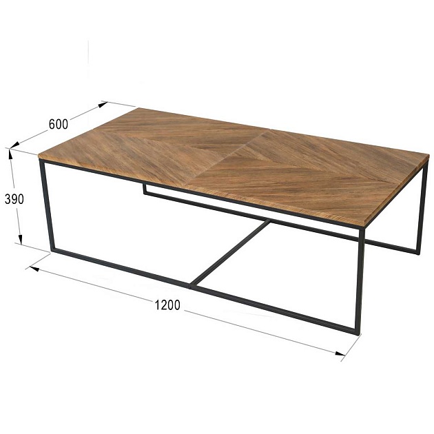 Журнальный стол Мебелик Эклектик 005014 изображение 3 Журнальный стол Мебелик Эклектик 005014 Фото № 3