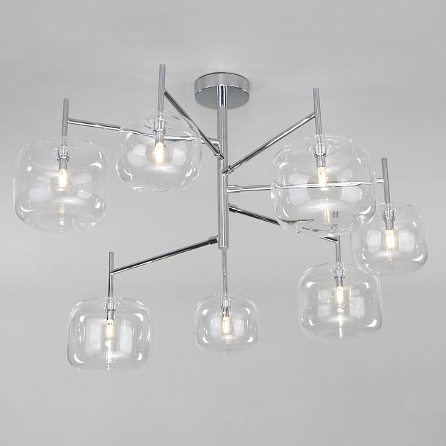 Потолочная люстра Eurosvet Jar 70128/7 хром Фото № 1