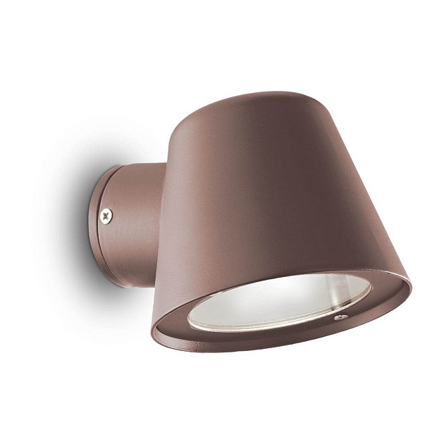 Уличный настенный светильник Ideal Lux Gas AP1 Coffee 213095 изображение 1 Уличный настенный светильник Ideal Lux Gas AP1 Coffee 213095 Фото № 1