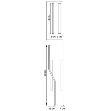 Бра Palla Lightstar 739627 1