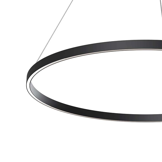 Подвесной светодиодный светильник Maytoni Rim MOD058PL-L54BK Фото № 4