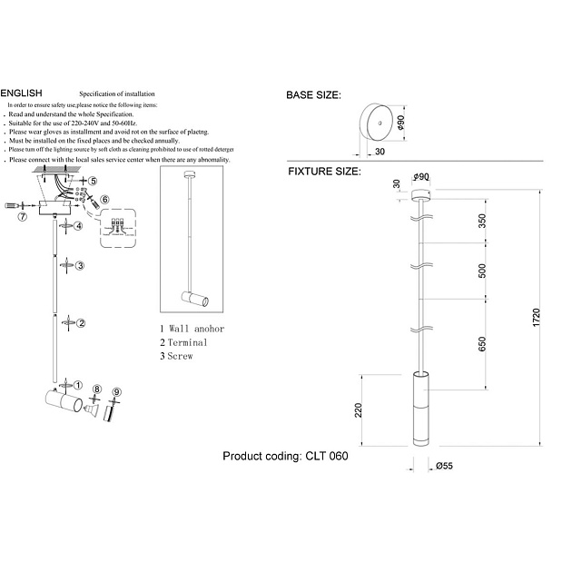 Плафон Crystal Lux CLT 060_00 BL изображение 2 Плафон Crystal Lux CLT 060_00 BL Фото № 2