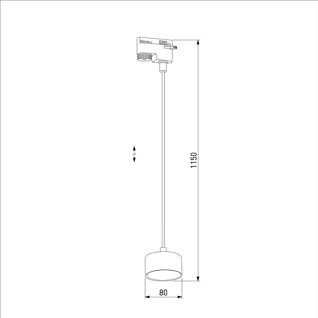 Трековый светильник TK Lighting 4481 Tracer Gold Фото № 3