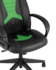 Игровое кресло TopChairs ST-Cyber 8 черный/салатовый экокожа ST-Cyber 8 LGREEN 1