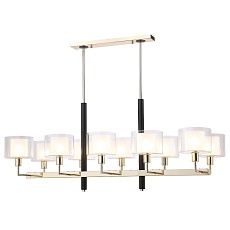 Подвесная люстра Crystal Lux Maestro SP-PL10 L1100 Gold 2