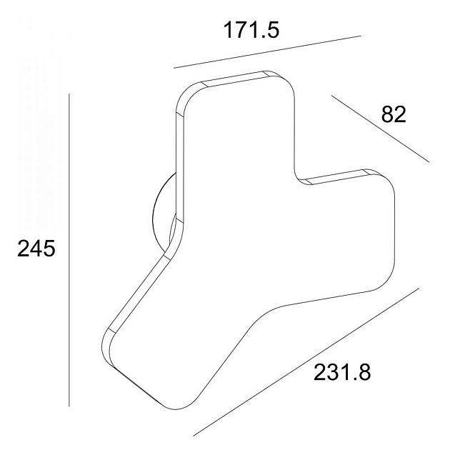 Бра Deko-Light Ypsilon White 620132 Фото № 2