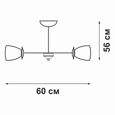 Подвесная люстра Vitaluce V3865/12PL 2
