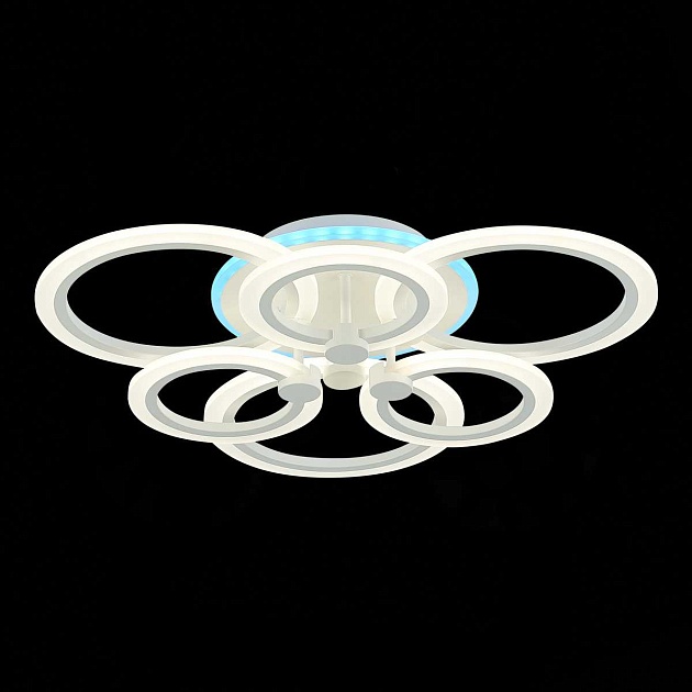 Потолочная светодиодная люстра Evoluce Cerina SLE500652-06RGB Фото № 9
