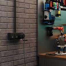 Умная розетка с мониторингом энергопотребления Elektrostandard 76102/00 черная a065376 3