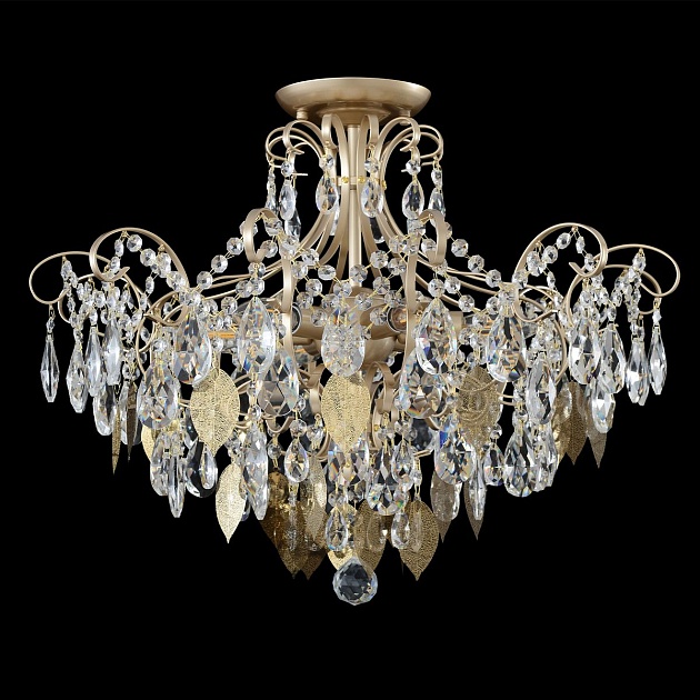 Потолочная люстра Crystal Lux Esmiralda PL6 Gold Фото № 7
