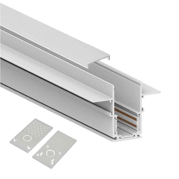 Шинопровод магнитный встраиваемый Feron CABM1001 41964 Фото № 3