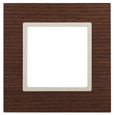 Рамка 1-постовая ЭРА Elegance 14-5301-09 Б0034568