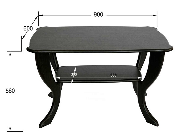 Журнальный стол Мебелик Маэстро СЖ-01 007675 Фото № 3