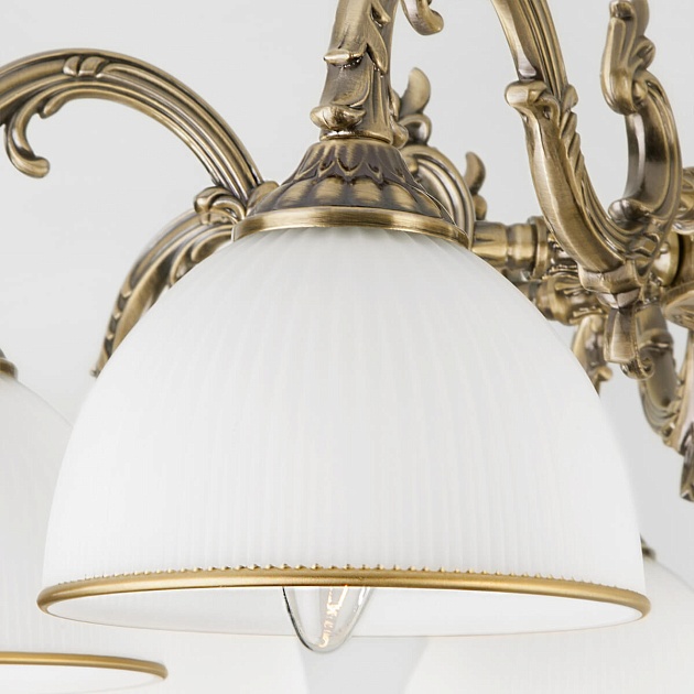 Потолочная люстра Eurosvet Caldera 60106/5 античная бронза изображение 3 Потолочная люстра Eurosvet Caldera 60106/5 античная бронза Фото № 3