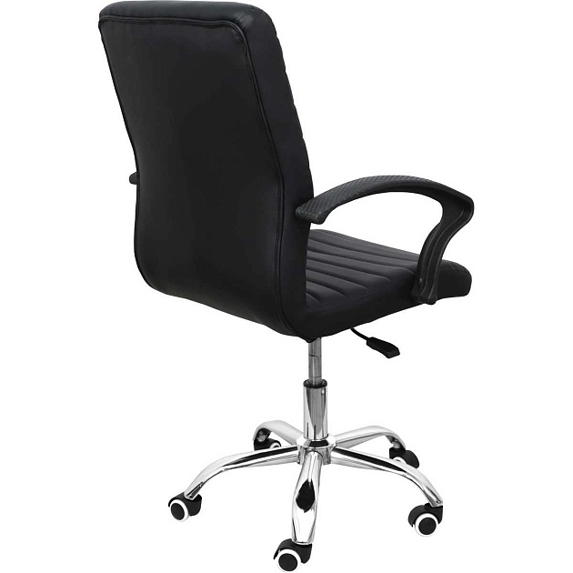 Кресло руководителя AksHome James чёрный, экокожа 80026 Фото № 7