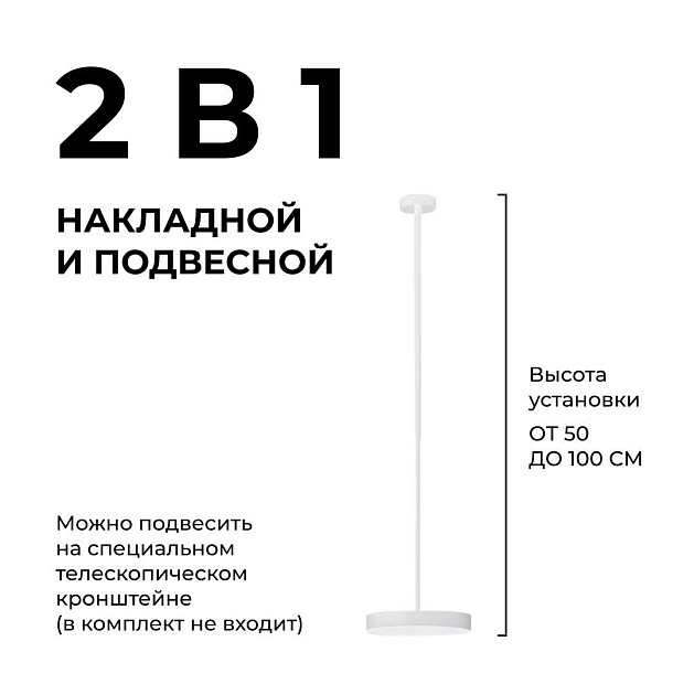 Светильник светодиодный накладной Apeyron 18-155 изображение 12 Светильник светодиодный накладной Apeyron 18-155 Фото № 12