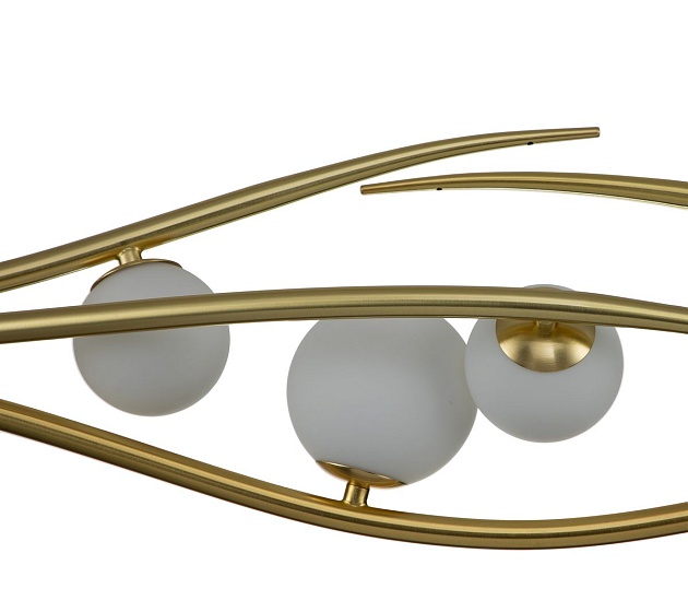 Подвесная люстра Indigo Flusso 11025/5P Gold V000230 изображение 2 Подвесная люстра Indigo Flusso 11025/5P Gold V000230 Фото № 2