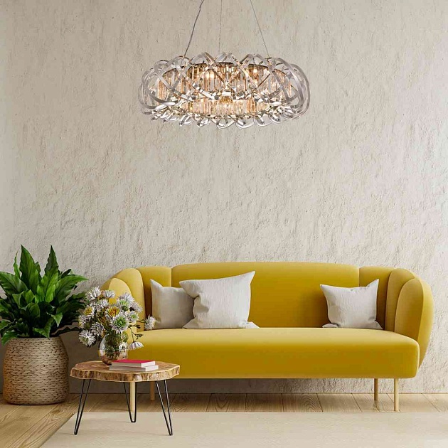 Подвесная люстра Indigo BRACCIA 12007/10P Gold V000399 изображение 7 Подвесная люстра Indigo BRACCIA 12007/10P Gold V000399 Фото № 7