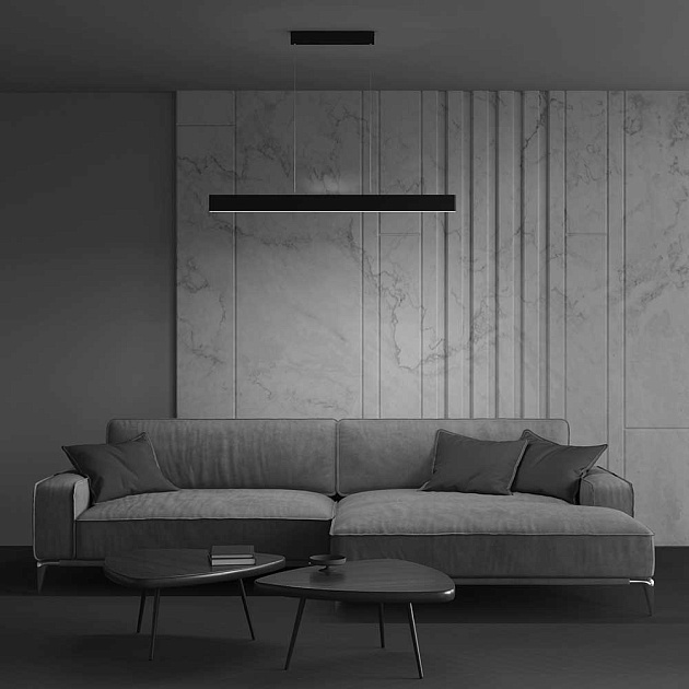 Подвесной светодиодный светильник Maytoni Step P010PL-L30B Фото № 4