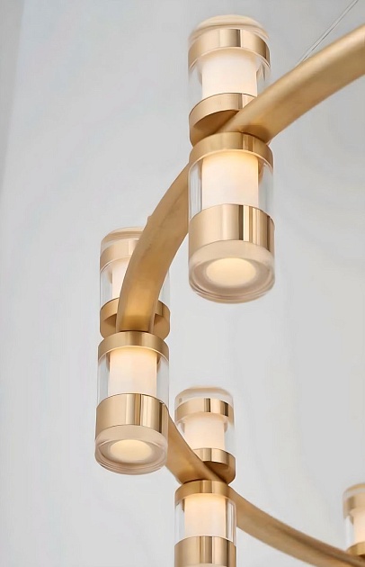 Подвесная светодиодная люстра Mizi'en Flow MZ46406S-L10 Фото № 2