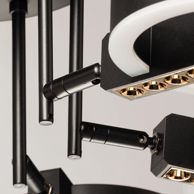 Потолочная светодиодная люстра De City Драйв 377014006 изображение 6 Потолочная светодиодная люстра De City Драйв 377014006 Фото № 6