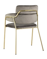 Кухонный стул Stool Group Полин велюр коричневый FDC6085 BROWN FUT-54 4