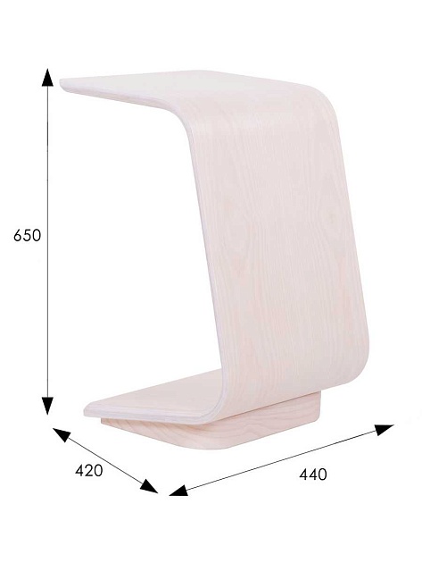 Приставной стол Мебелик Неро 3 007523 Фото № 2