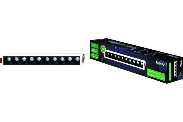 Встраиваемый светодиодный светильник Ritter Artin 59997 5 Фото № 3