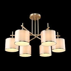 Потолочная люстра Crystal Lux Sergio PL6 Gold 2