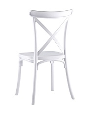 Кухонный стул Stool Group Кроссбэк пластиковый белый Y030 white 5