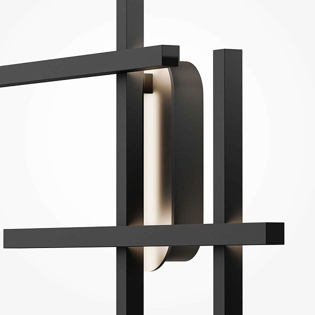 Настенный светодиодный светильник Maytoni Halo MOD248WL-L24BK Фото № 5