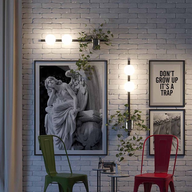 Настенный светильник Odeon Light Walli Flower 4681/2WA Фото № 3