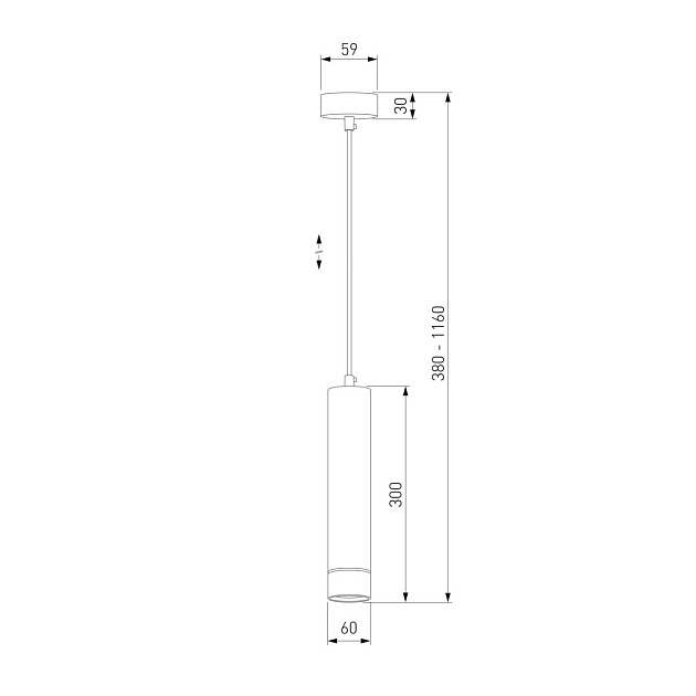 Подвесной светильник Eurosvet DLN107 GU10 черный/золото изображение 2 Подвесной светильник Eurosvet DLN107 GU10 черный/золото Фото № 2