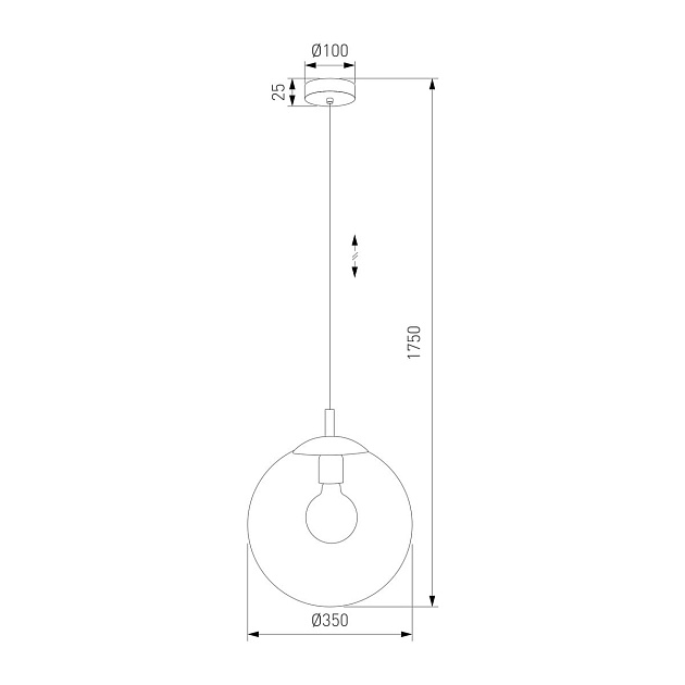 Подвесной светильник TK Lighting 3268 Esme Фото № 2