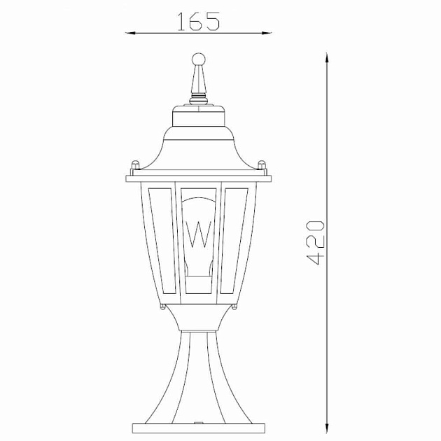 Уличный светильник Lucide Tireno 11834/01/30 изображение 2 Уличный светильник Lucide Tireno 11834/01/30 Фото № 2
