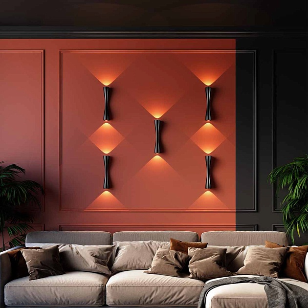 Настенный светодиодный светильник Odeon Light Hightech Anika 4291/10WL Фото № 4