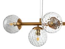 Подвесная люстра Indigo Cocoon 11008/6P Brass V000122 2