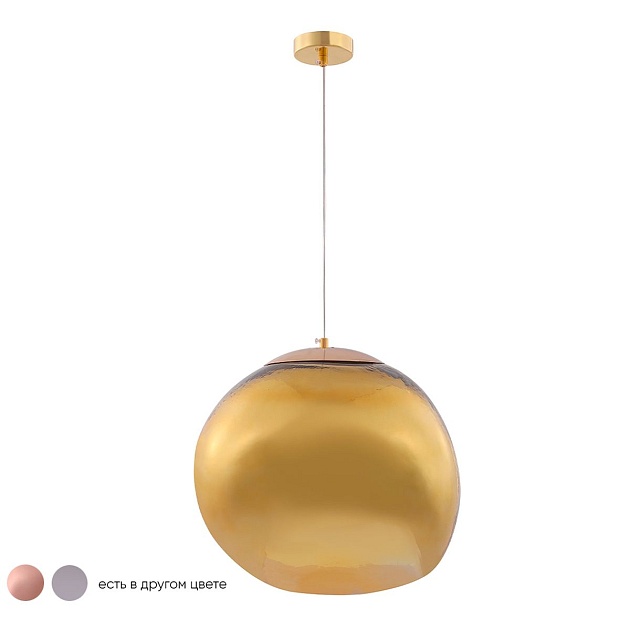 Подвесной светильник Crystal Lux Malaga SP1 D360 Gold Фото № 4