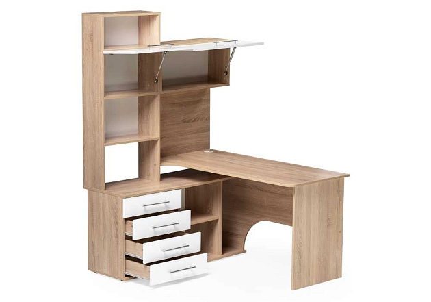 Компьютерный стол Woodville КСТ-14Л 285121 изображение 7 Компьютерный стол Woodville КСТ-14Л 285121 Фото № 7