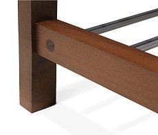 Обувница Sheffilton SR-0628-TP темный орех/коричневый scotch 0386991005 2