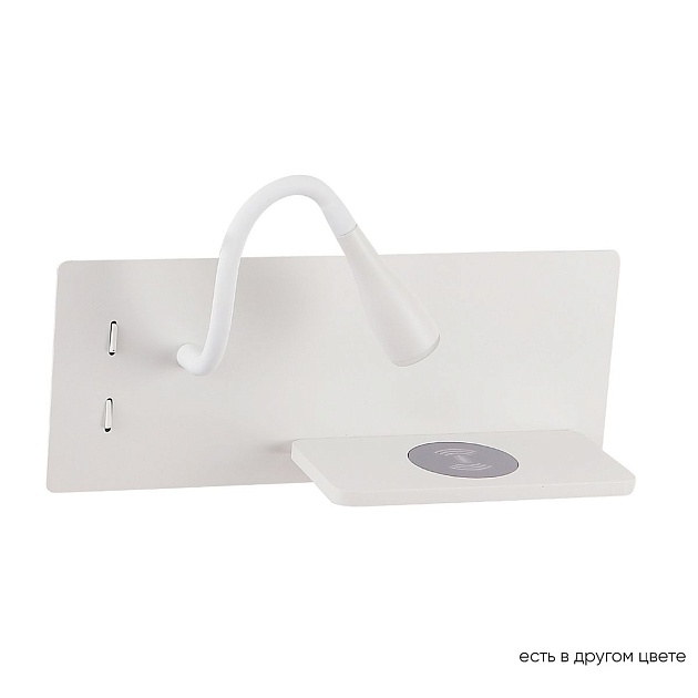 Бра Crystal Lux CLT 217W Qi+USB WH Фото № 1