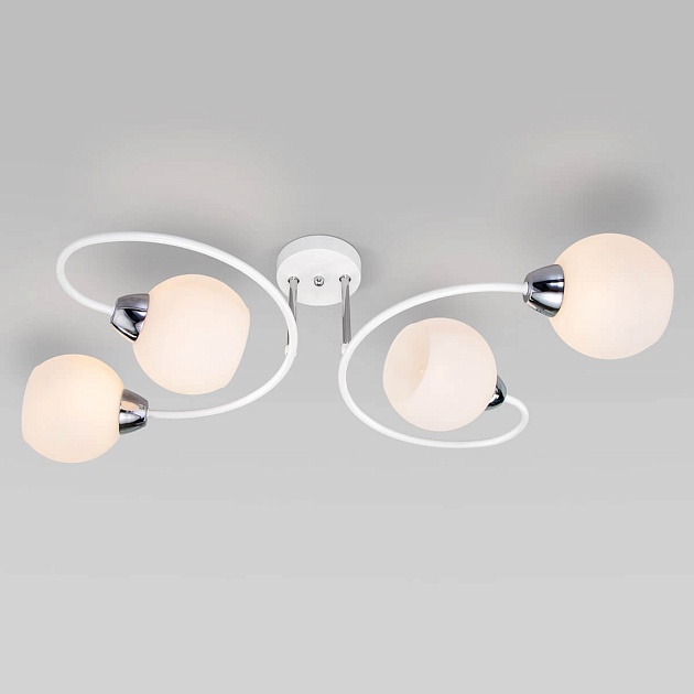 Потолочная люстра Eurosvet Tulia 30136/4 белый Фото № 1