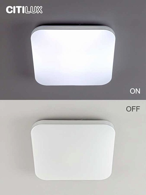 Потолочный светодиодный светильник Citilux Симпла CL714K330G Фото № 18