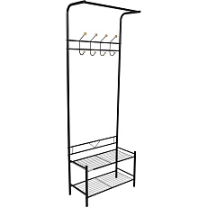 Гардеробная вешалка AksHome Maya черный, металл 77652