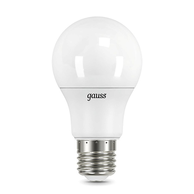 Лампа светодиодная Gauss LED A60 E27 10W 4100K матовая 102502210 Фото № 1